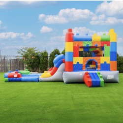 IMG 0423 1744515378 Block Party Waterslide Bounce House Combo